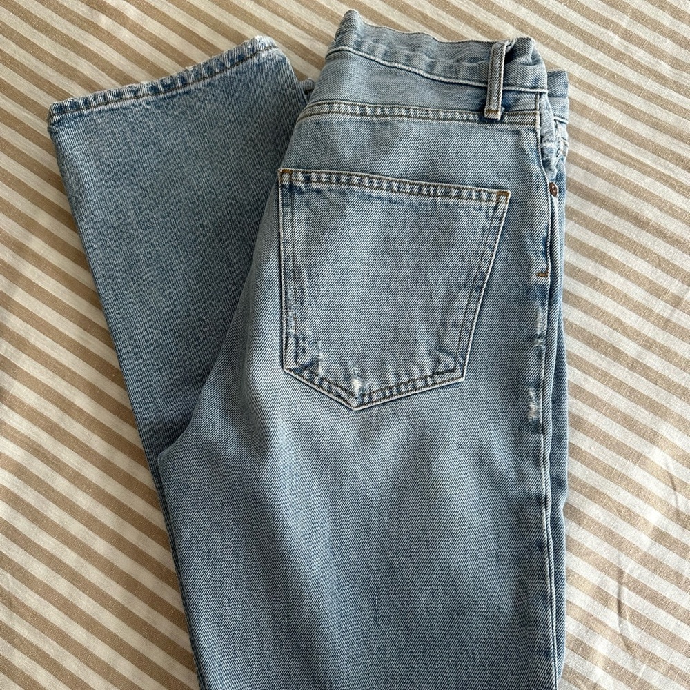 AGOLDE straight leg jeans, size 23